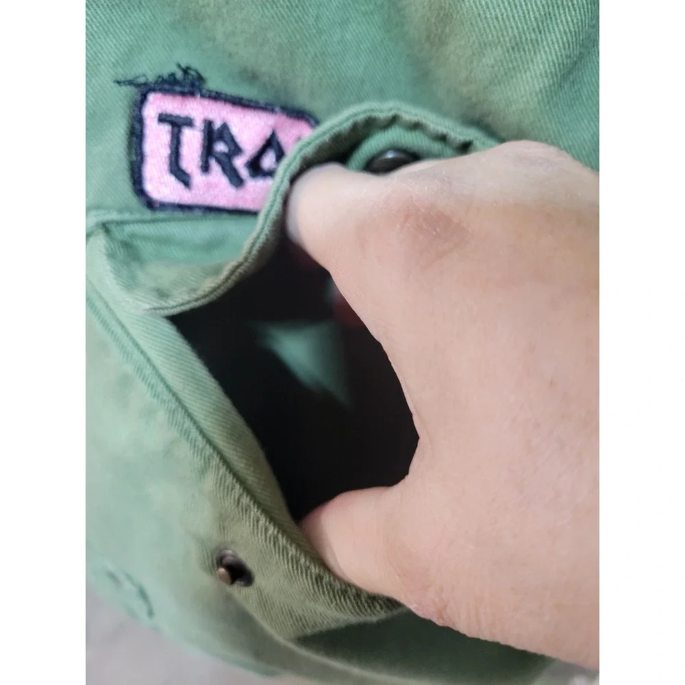 Zara‎ Girls Military Shacket 11-12 Troublemaker Patch Edgy Streetwear